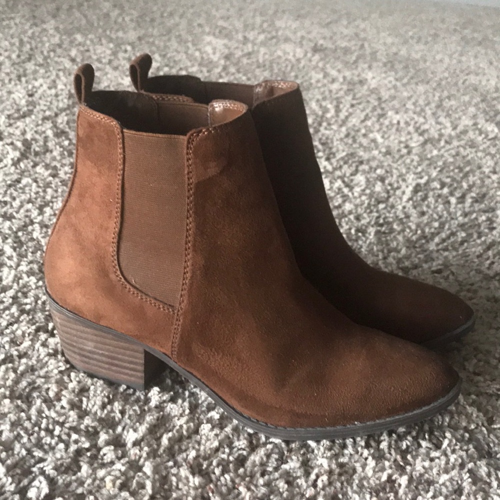 Brown Ankle Booties